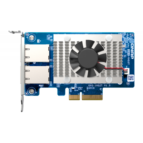Dual-port, 5-speed 10 GbE (RJ45) network expansion card