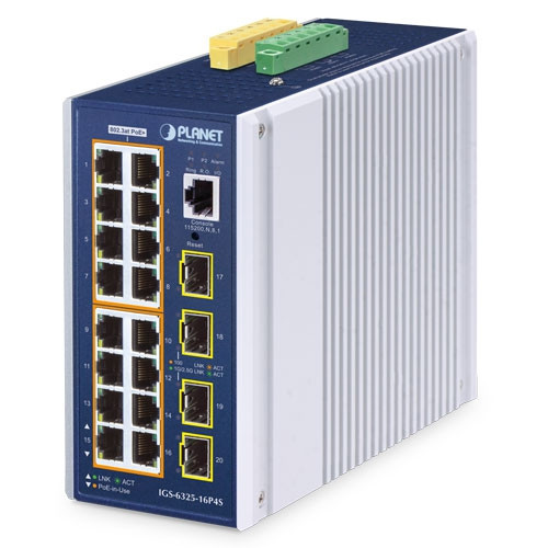Switch Ethernet Administrable DIN-rail